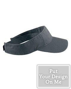 Custom cotton twill direct dye visors