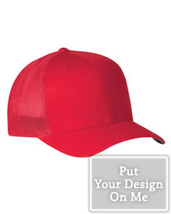 Custom mesh trucker cap