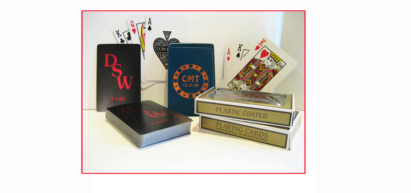Customized playing cards
